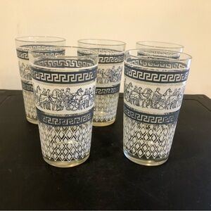 Vintage Jeannette Glass Tumblers - Patrician
